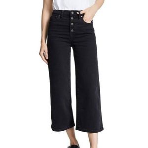 Madewell Wide-Leg Crop Jeans